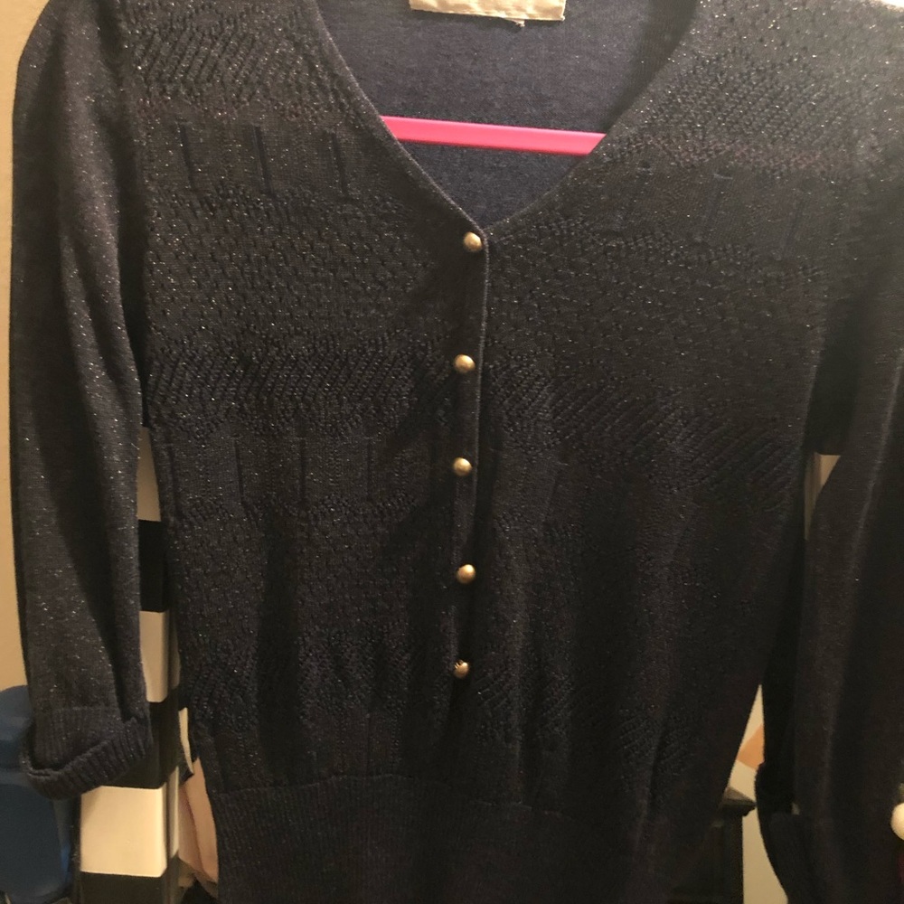 Vintage blue top.